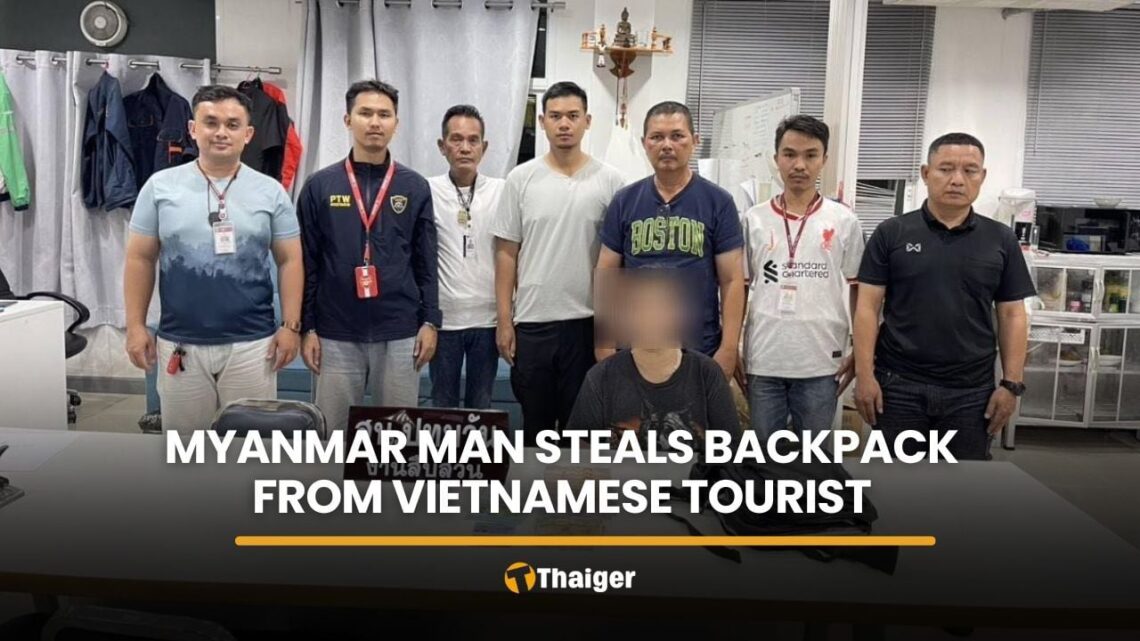 Myanmar Man Arrested for Stolen Vietnamese Tourist Backpack