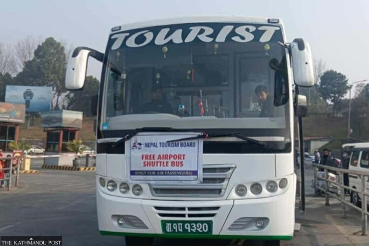 Nepal Tourism Board runs free shuttle buses