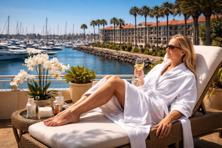 Portofino hotel and marina partners with local spa beauty at the bay to offer exclusive wellness perks, boosting tourism in redondo beach