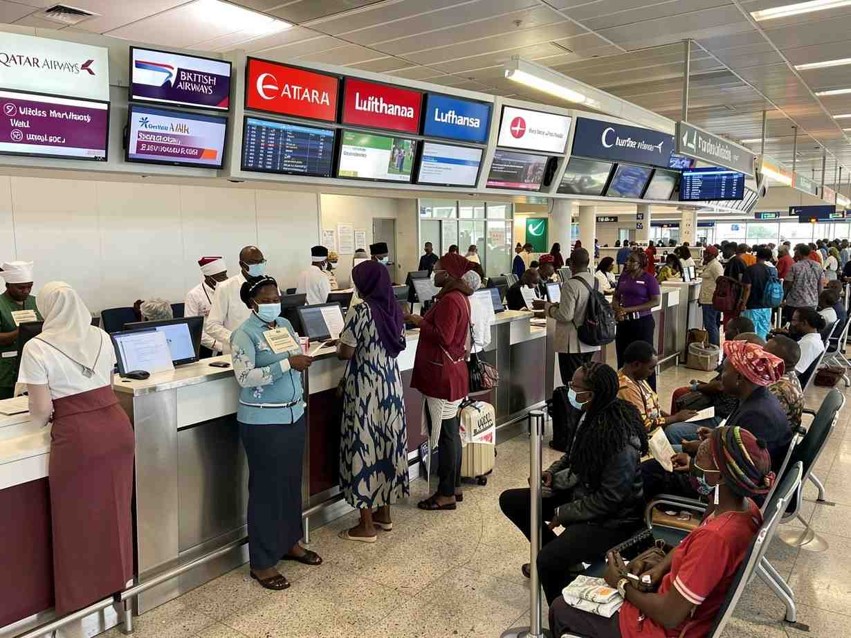In a high-stakes move, qatar airways, british airways, lufthansa, klm, virgin atlantic, egyptair, ethiopian airlines, and turkish airlines are facing mounting pressure from the nigerian government,