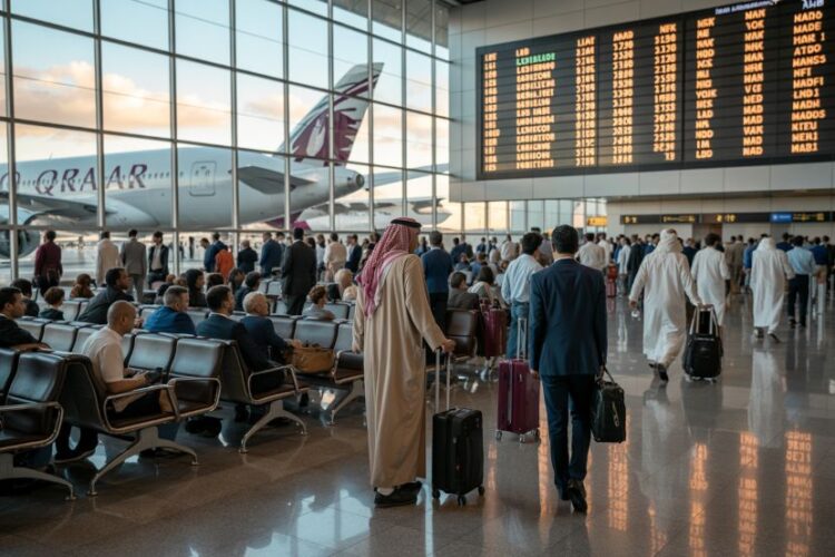 Qatar airways maintains vital international connections