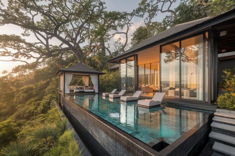 Hillside resort in sentosa, singapore