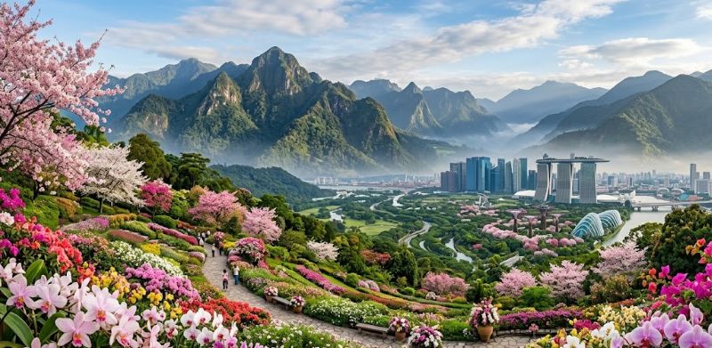 Singapore Is Literally Turning Pink Right Now And This Skyrocketing Travel Trend Proves Your Next Ad...