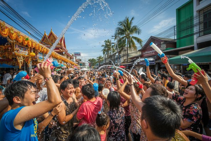 Songkran Festival Showdown In Thailand Tourism Paradise: Pattaya’s Epic Split!