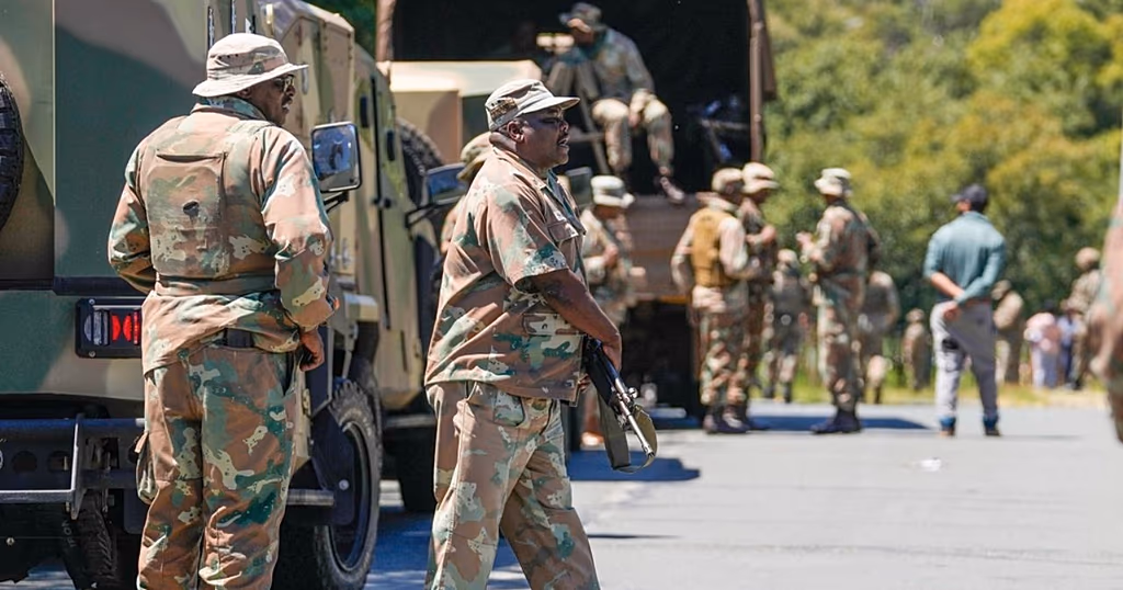 South Africa deploys troops in Johannesburg to tackle organized crime