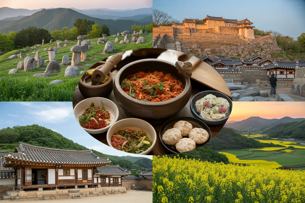 Gochang county in south korea