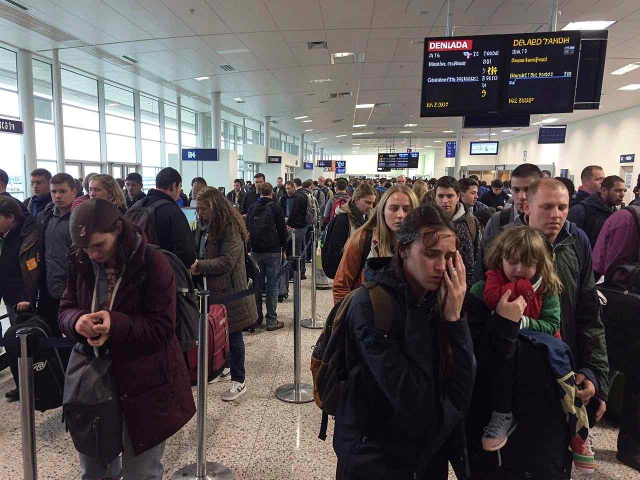 Southwest airlines, delta air lines, united airlines, and american airlines are facing significant disruptions as tsa security wait times surge across 50 major u. S. Airports, leaving travelers from the uk, canada, and the dominican republic facing unprecedented delays.
