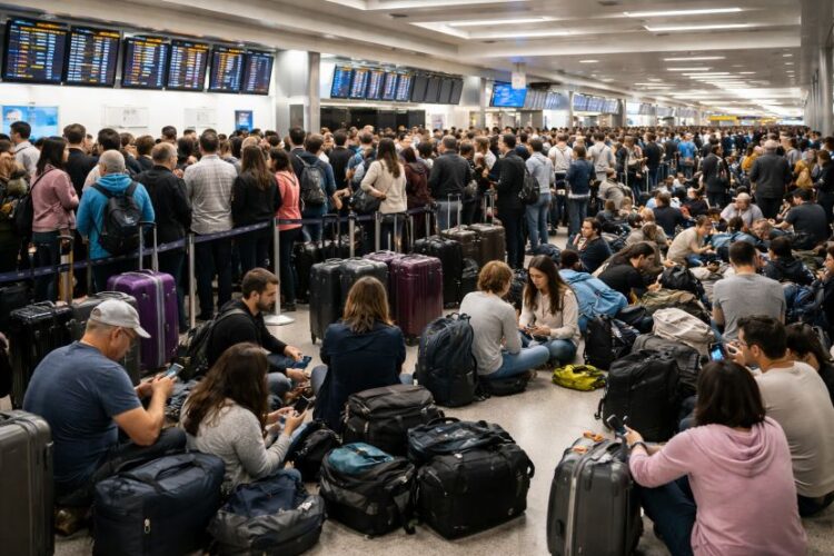 Passengers left stranded at chicago o