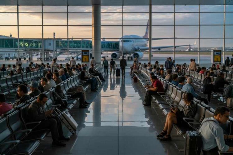 Travelers Stranded at King Abdulaziz International Airport as Qatar Airways, IndiGo, FlyDubai, Gulf ...