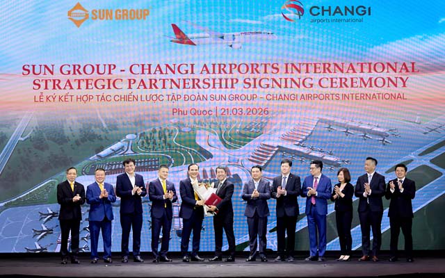 Sun Group, Changi Airports International to develop Phu Quoc airport as tourism hub