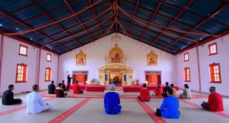 Newly Constructed Tapsyadham in Dhulabari Becomes a Spiritual Tourism Hub, Offering its New Spiritua...