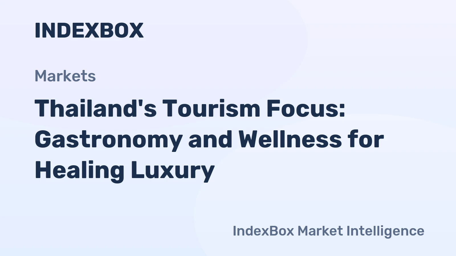Thailand's 2026 Travel Trends: Gastronomy Tours, Wellness & Active Experiences - News and Statistics