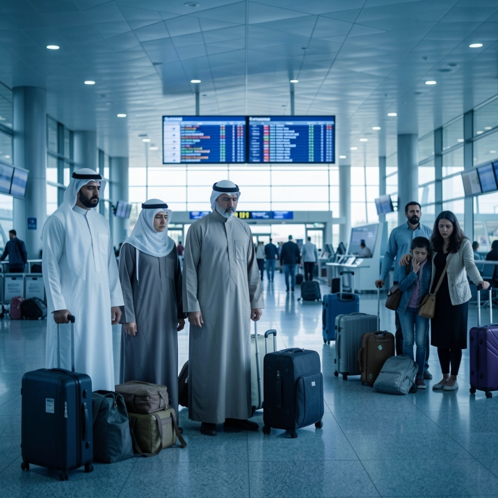 Thousands of Travellers Abandoned across UAE as IndiGo, Saudia, Qatar Airways, Airblue, Emirates and...