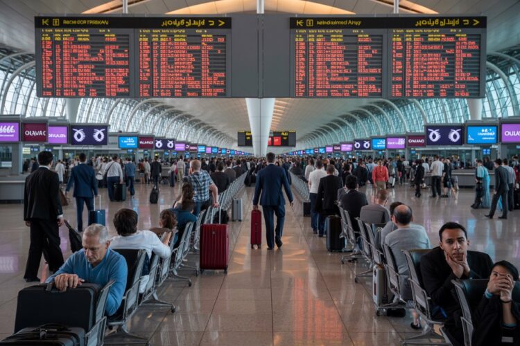 Newark liberty intl airport delays 168 flights and cancels 10, causing travel chaos and stranding passengers across key domestic and international connections.
