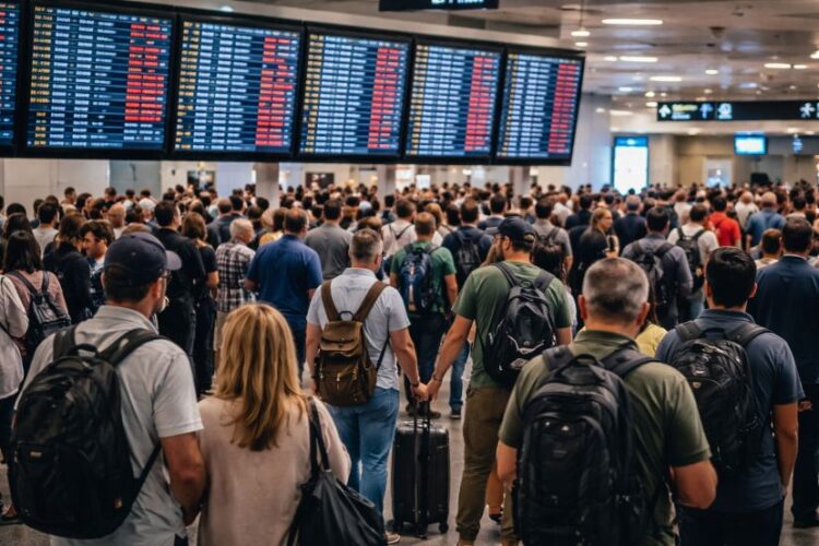 Travel disruption strikes dallas-fort worth, sydney, doha, london and major us cities as american airlines, qatar airways, delta, and emirates face 244 delays and 12 cancellations