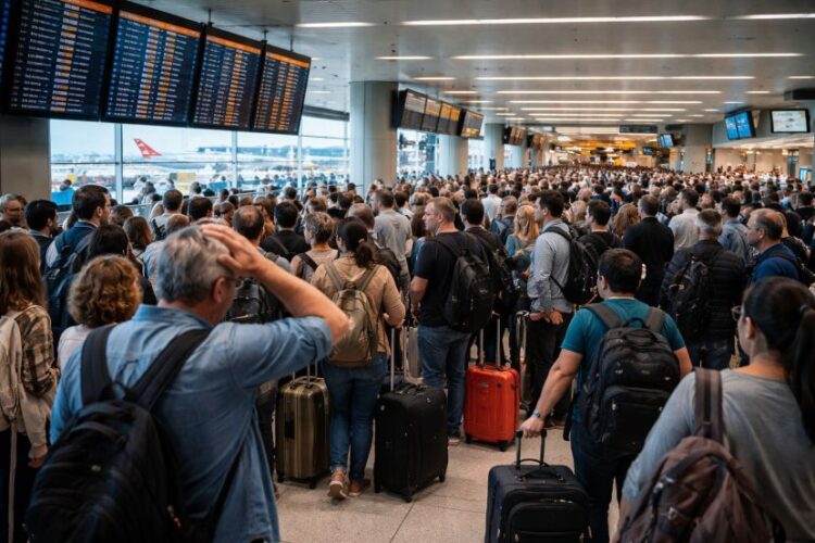 Travel turmoil strikes new york, los angeles and major us cities as delta, american airlines, and qatar airways face 264 delays and 17 cancellations at miami international airport