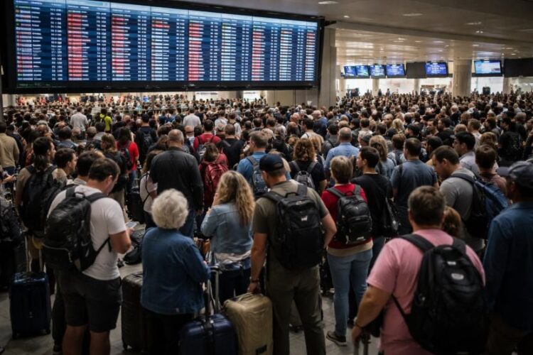 Travel chaos at philadelphia international airport as american airlines, southwest, and spirit airlines face 32 cancellations and 286 delays affecting passengers in philadelphia, new york, chicago, miami, and major us cities