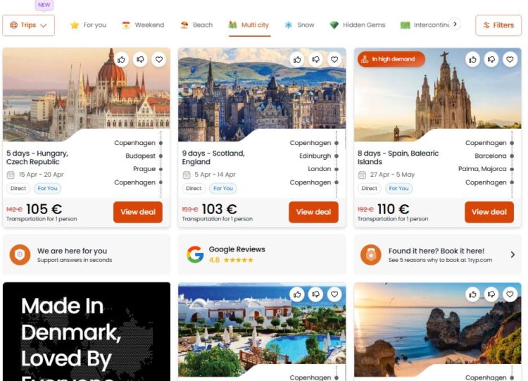 Tryp.com: Beyond the Search Bar
