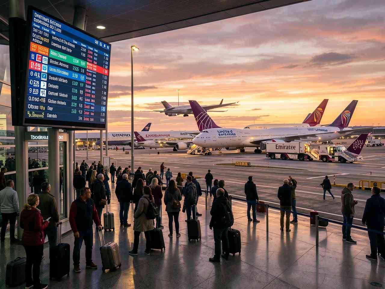 United airlines, emirates, qatar airways, and lufthansa are all bracing for a sharp surge in airfares as the ongoing conflict in the middle east continues to drive jet fuel prices to unprecedented heights.