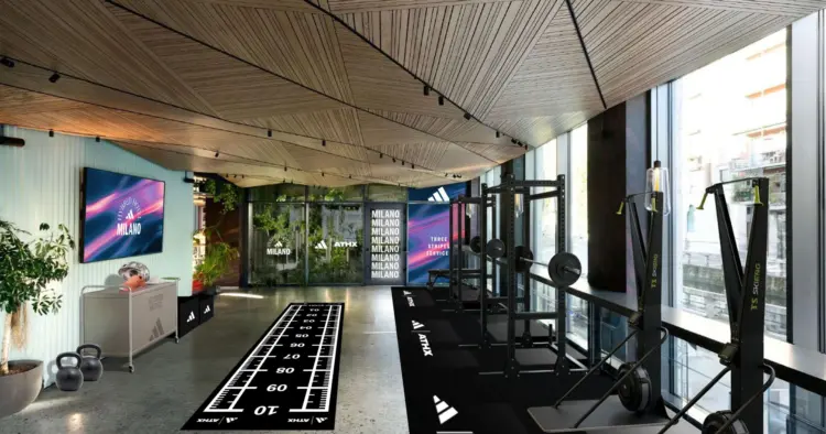 adidas transforms the Navigli with the Hybrid Hotel Technology meets personalized training