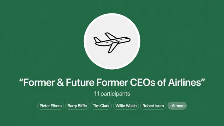 LEAKED: The Secret Airline CEOs WhatsApp Group