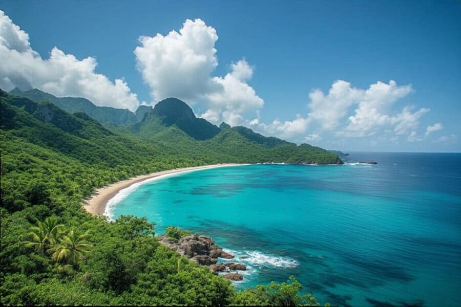 Venezuela rejoining caribbean tourism with stunning beaches and lush mountains.