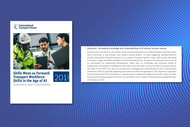 International Transport Forum report hails Azerbaijan