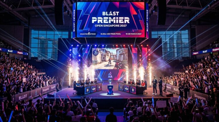 Top-tier esports event Blast Premier Open set to take place in Singapore in March 2027