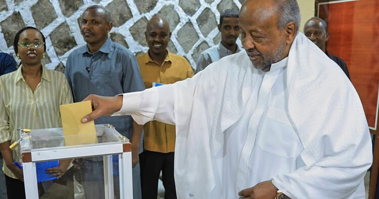 Djibouti counts votes as leader seeks sixth term