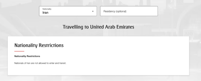 Emirates Airline Announces Entry And Transit Restriction For Iranian Nationals Amid Regional Tension...