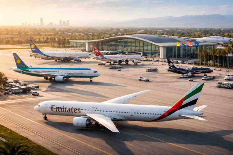 Emirates, lufthansa, and turkish airlines are leading the charge as uzbekistan embarks on a transformative shift in its aviation landscape.