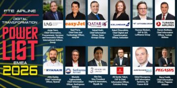 FTE Airline Digital Transformation Power List EMEA 2026