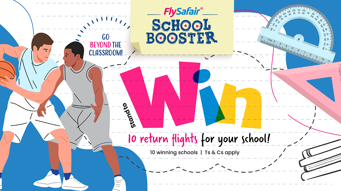 FlySafair giving away plane tickets to South Africa's schools