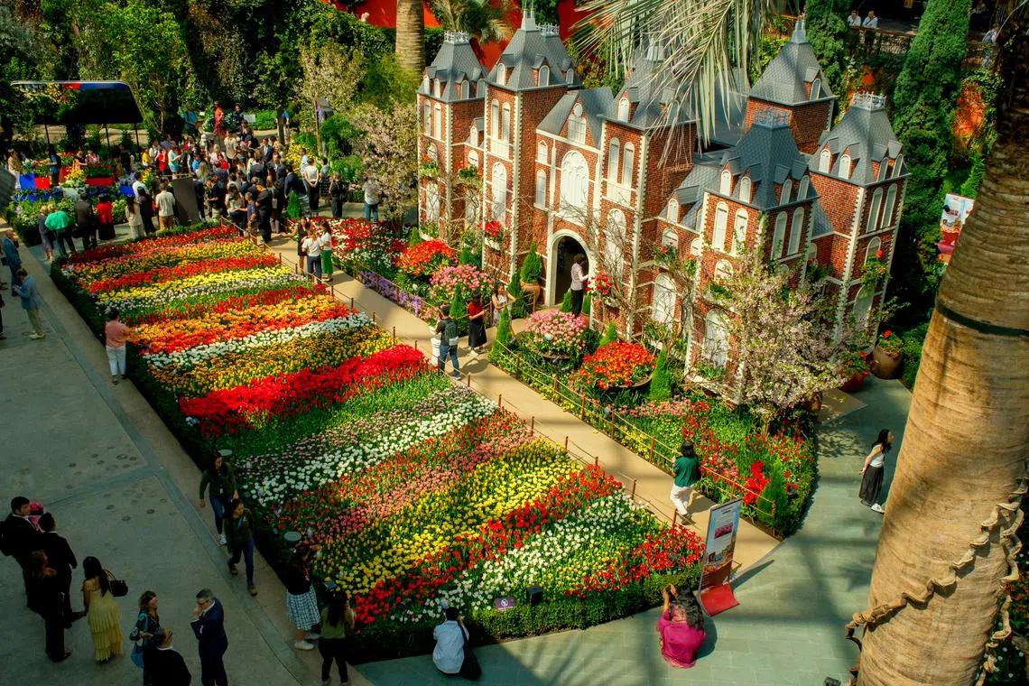 Singapore’s Gardens by the Bay was listed behind Edinburgh’s The Royal Yacht Britannia and Barcelona’s Basílica de la Sagrada Familia in the “top attractions in the world” category.