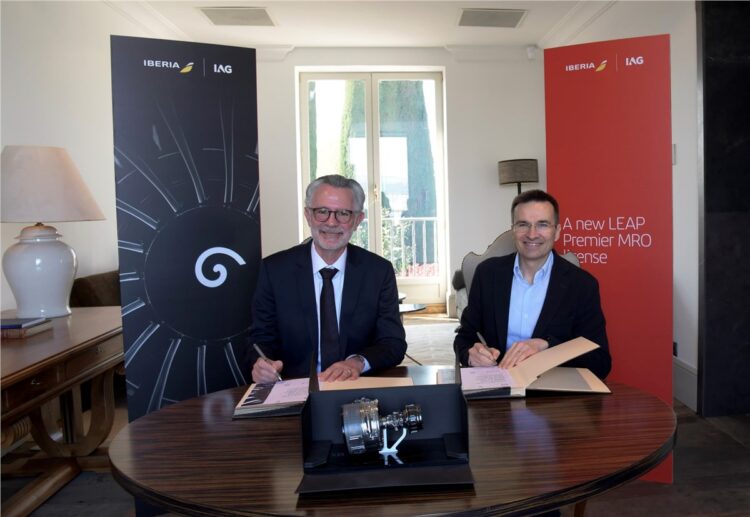 IAG and CFM Signed an Agreement for a New LEAP Premier MRO L