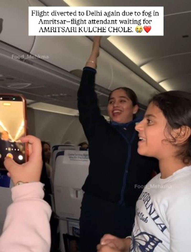 IndiGo air hostess's Punjabi banter steals the show as flight gets delayed