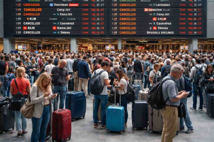 Lufthansa, british airways, easyjet, klm, swiss, and brussels airlines are among the major carriers reeling from the impact of a massive pilot strike in germany, which began on april 14, 2026.