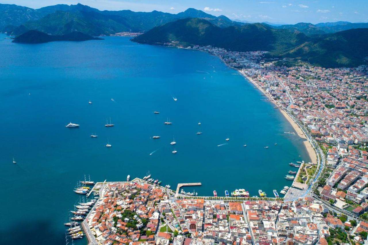 Aerial view of Marmaris in Mugla, Türkiye. (Adobe Stock Photo)