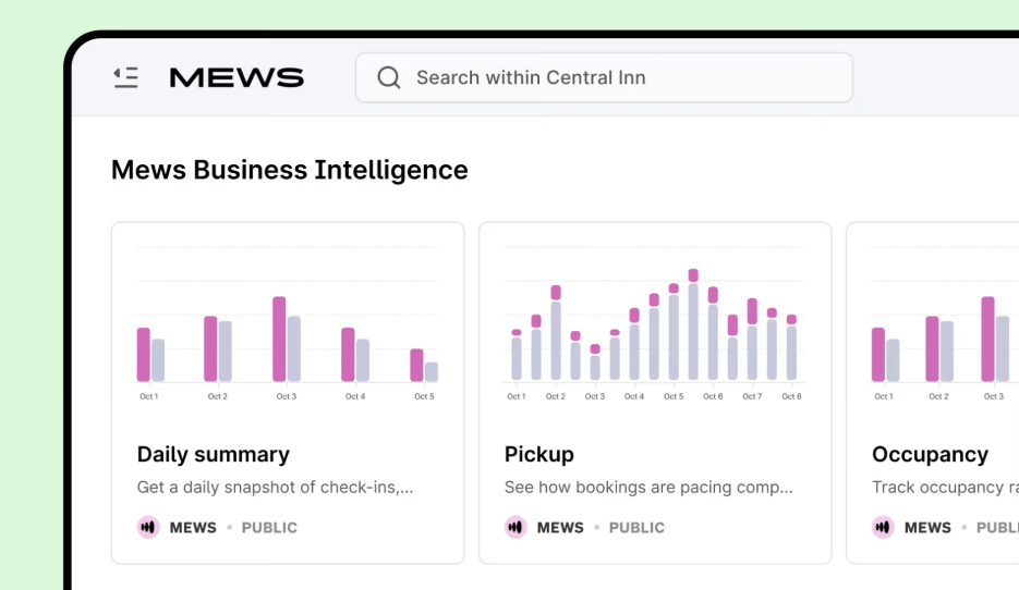 Mews Debuts Business Intelligence Tool to Turn Hotel Data Into Actionable Insights |