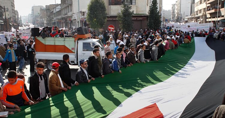 Moroccans rally in rabat against Israel death penalty law