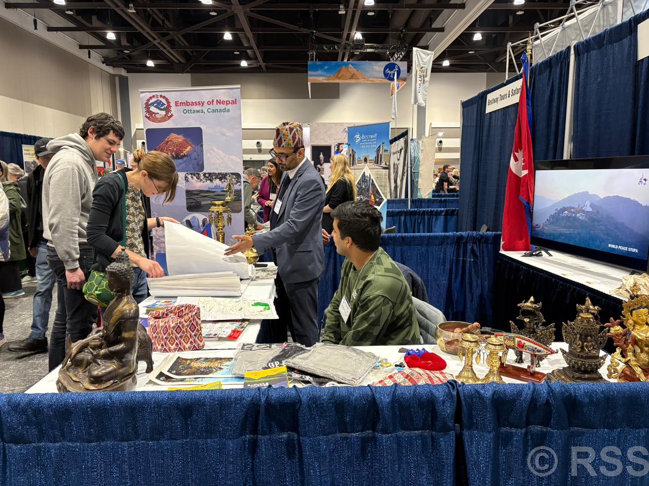 Nepali Embassy Promotes Tourism at 27th Annual Travel and Vacation Show in Ottawa