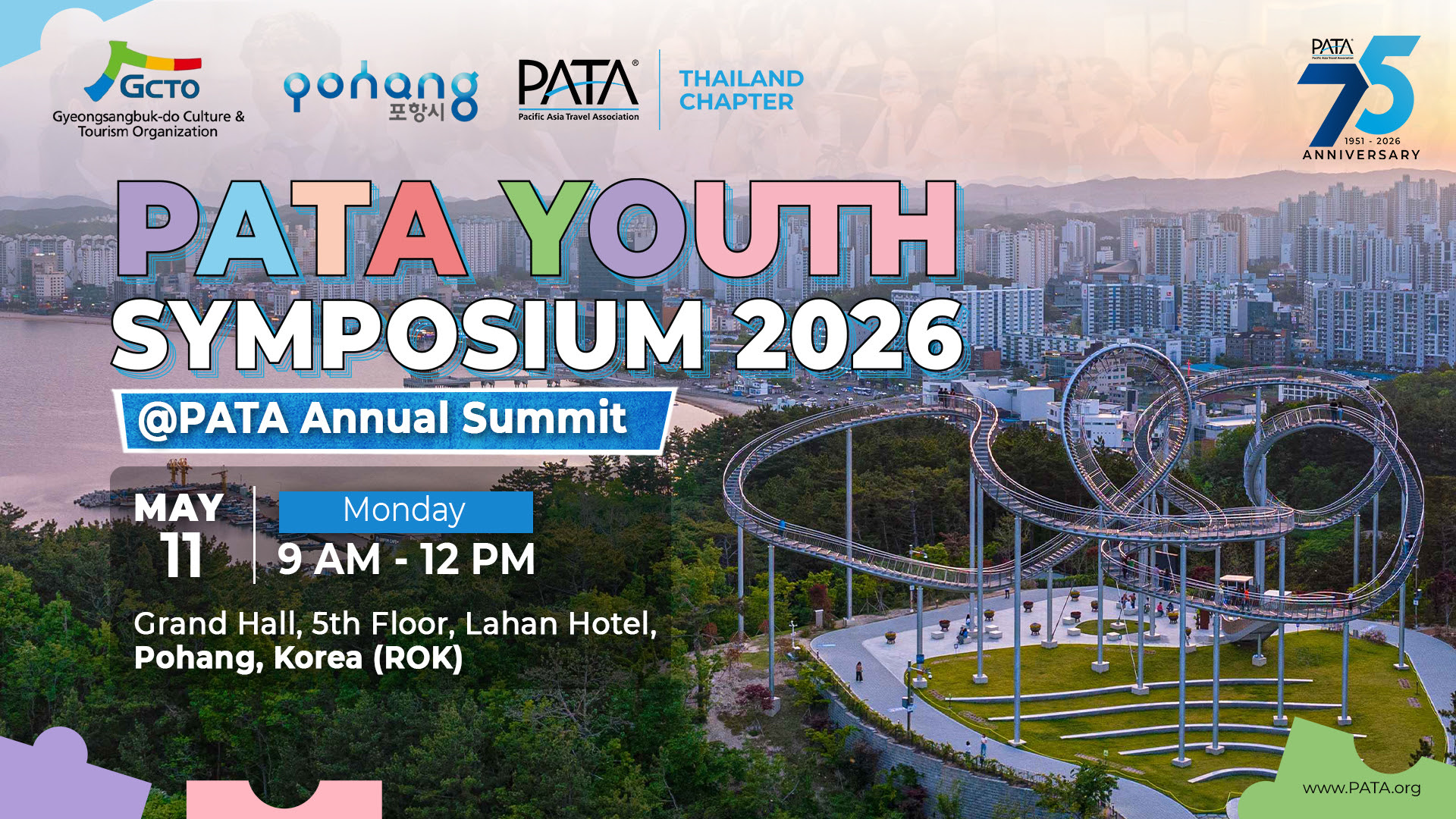 PATA Youth Symposium to Be Held in Pohang
