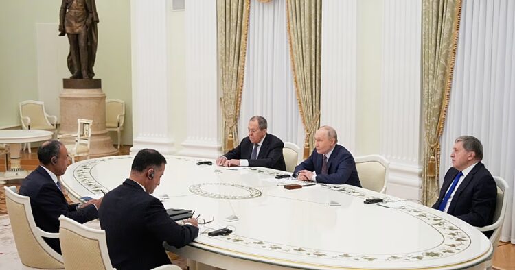 President Putin holds talks with Egyptian Foreign Minister Abdelatty in Moscow