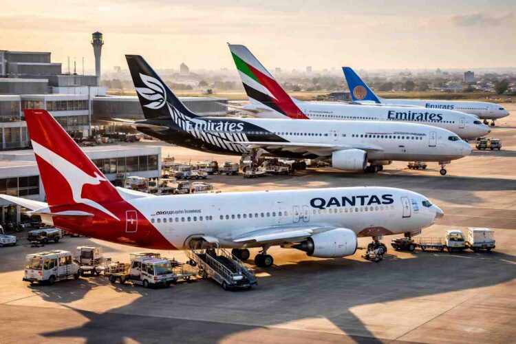 Qantas, air new zealand, and emirates are among the many global airlines adjusting their flight schedules in response to the rapidly rising jet fuel costs, a consequence of ongoing geopolitical tensions in the middle east.