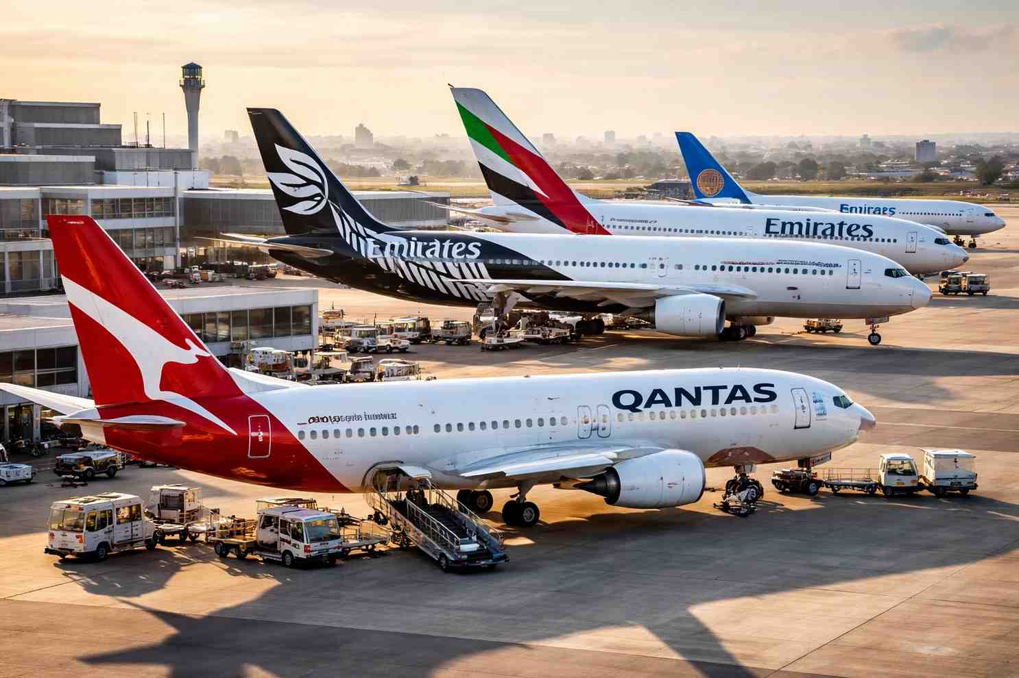 Qantas, air new zealand, and emirates are among the many global airlines adjusting their flight schedules in response to the rapidly rising jet fuel costs, a consequence of ongoing geopolitical tensions in the middle east.