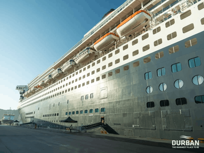 Queen Mary 2 graces Durban with her presence