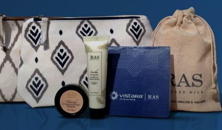 RAS Luxury Oils Launches a Sustainable Amenity Set for Vistara