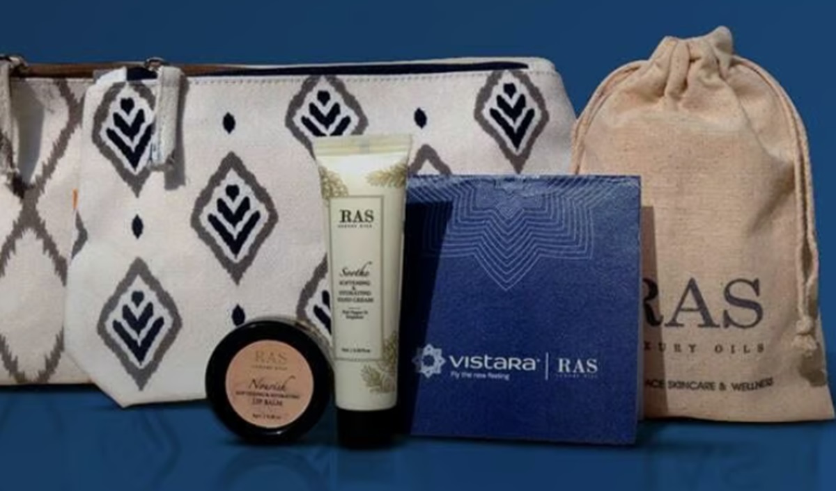 RAS Luxury Oils Launches a Sustainable Amenity Set for Vistara