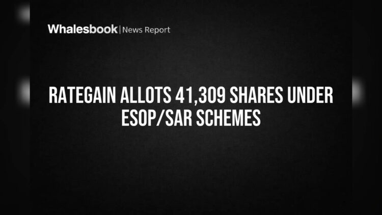 RateGain Issues 41,309 Shares to Employees on March 26