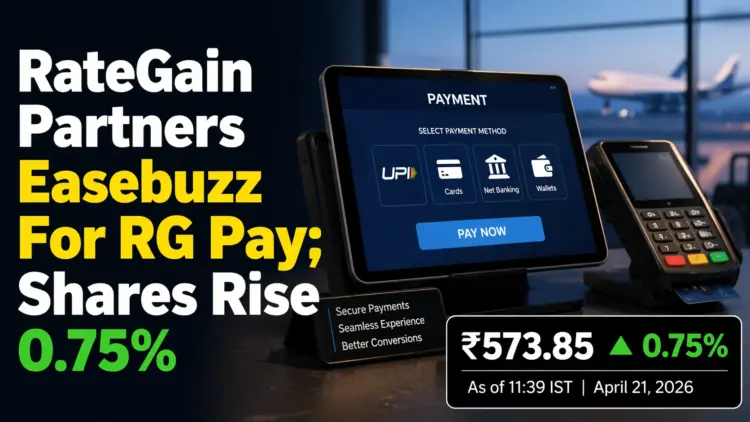RateGain Partners Easebuzz For RG Pay; Shares Rise 0.75%